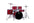MAPEX Comet Series Drumset w/ 2 Cymbals, Cymbal Stand, Snare Stand, Hi-hat Stand, Single Pedal and Throne