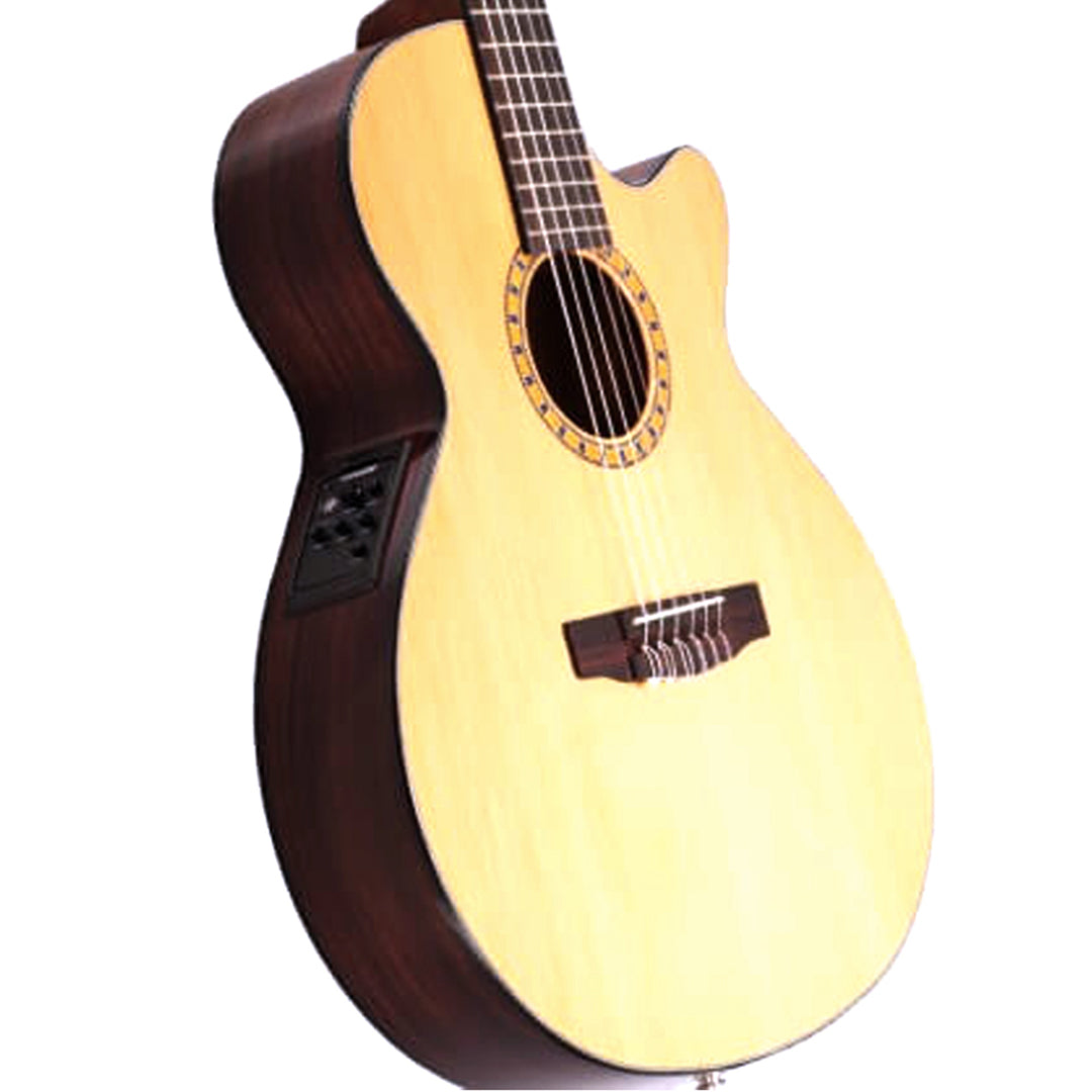 Cort Classic CEC7 Hybrid Nylon Guitar