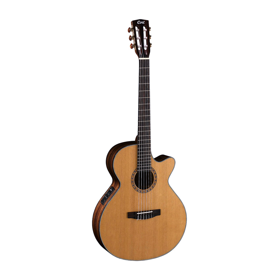Cort Classic CEC7 Hybrid Nylon Guitar