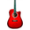 Oscar Schmidt OP45CEPK Single Cut Acoustic Guitar