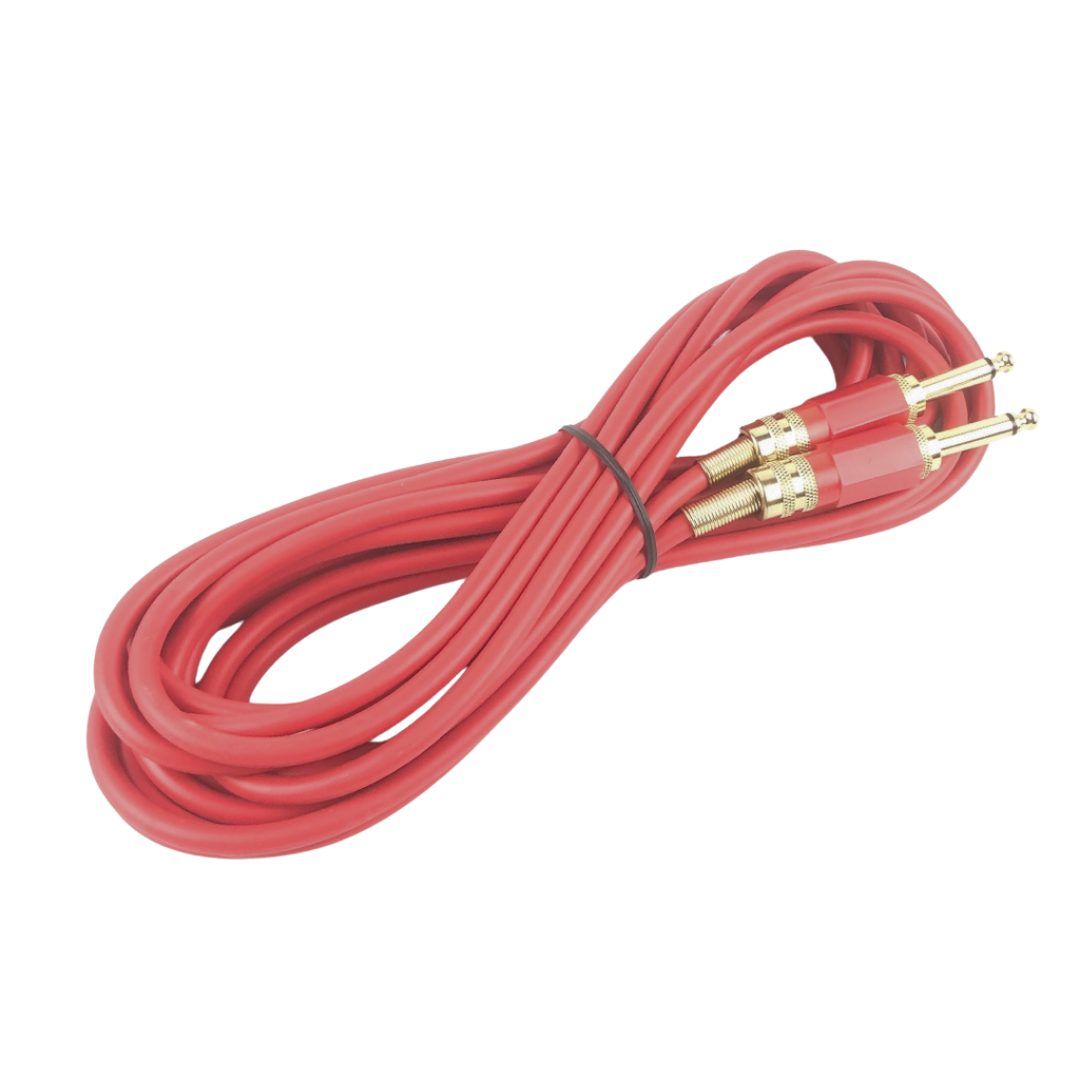 Lazer Music LG-29C Guitar Cable (Red 20 ft.)