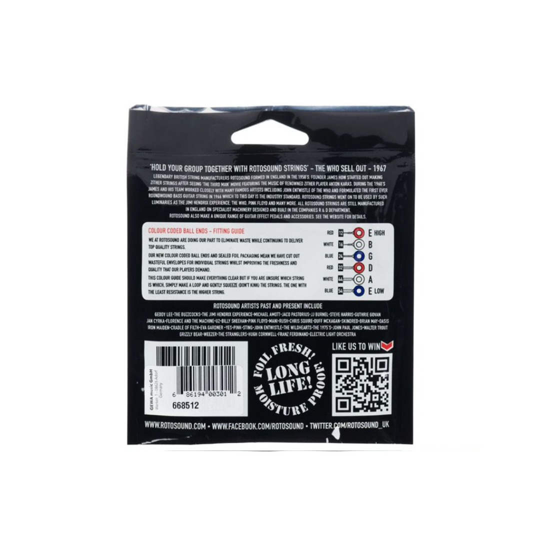 Rotosound Nexus Acoustic Coated Medium Guitar Strings