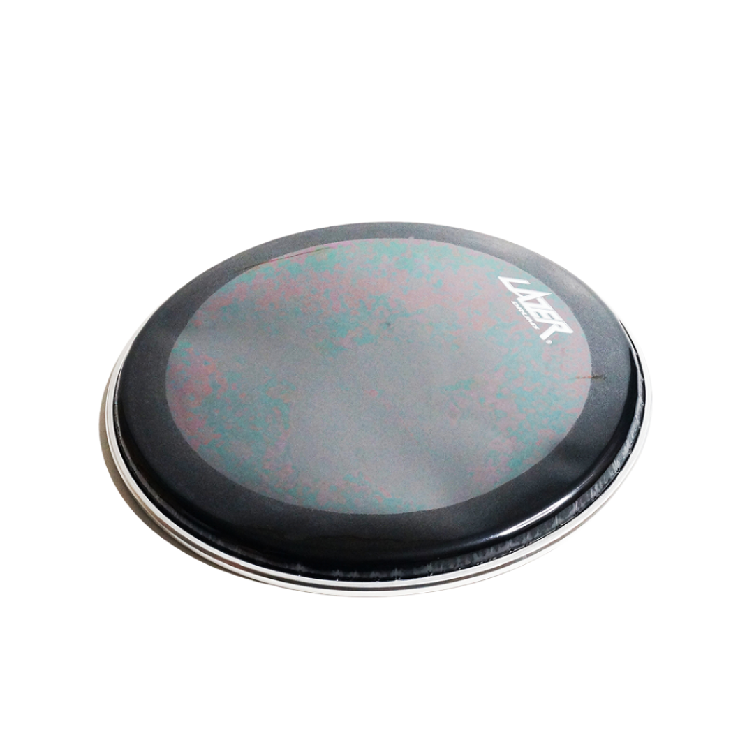 Lazer PE-080B-12 Double Skin Drum Head 12" (Black)