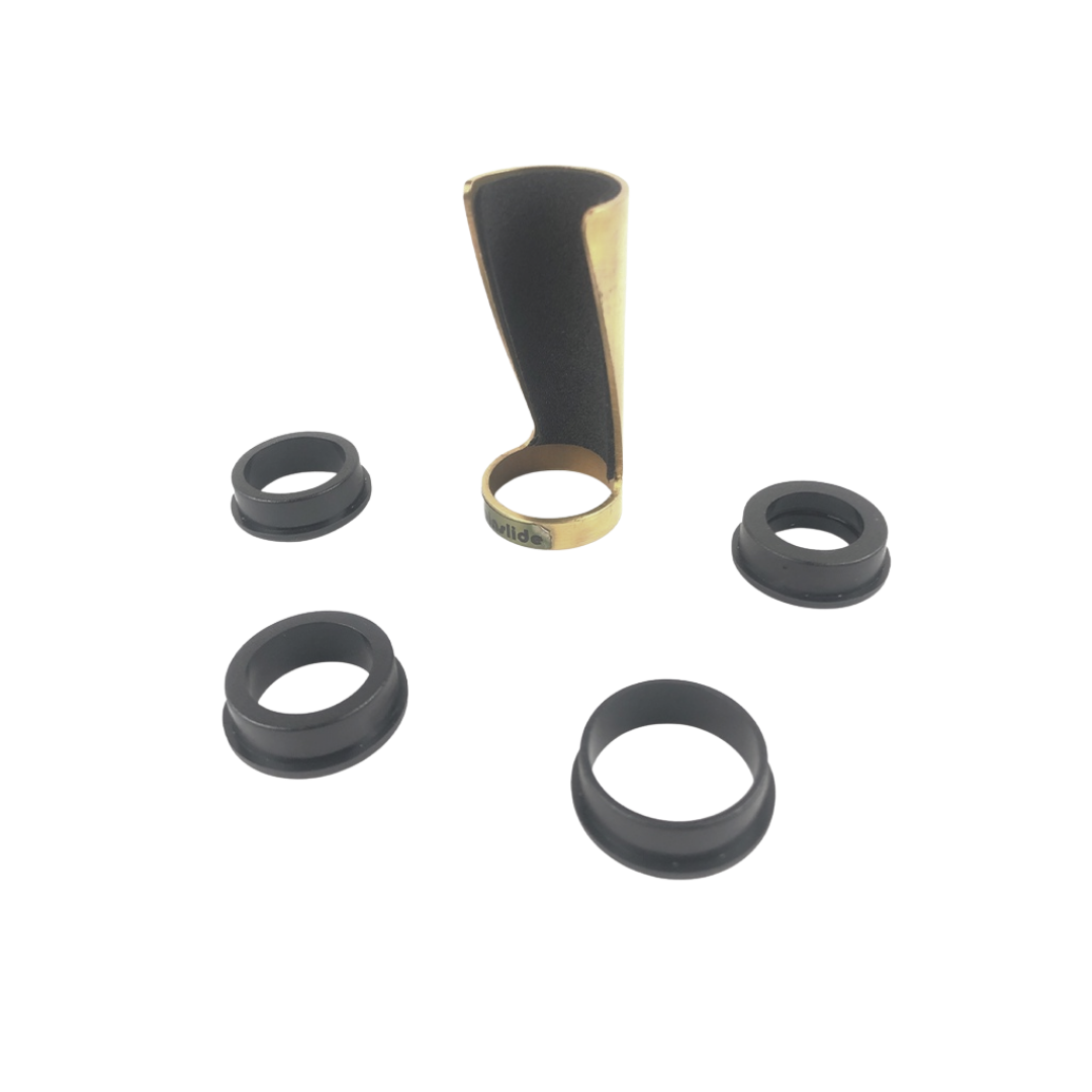 Snarling Dog SS400 Brass Steel Spin Slide