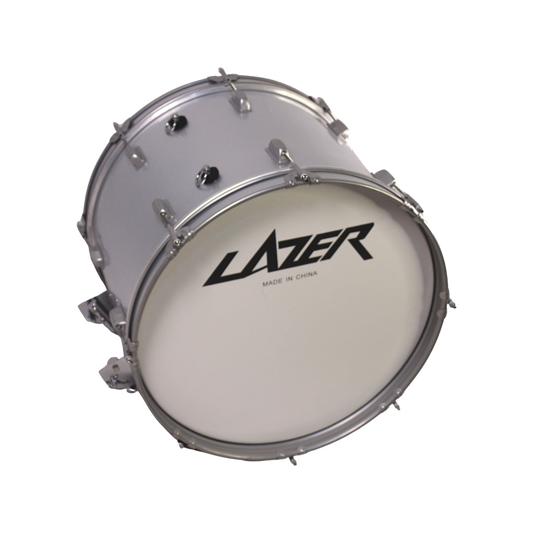 Lazer Marching Bass Drum 20'' w/ Harness, Mallet, and Key [BD20-HLC]