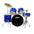 Lazer TCD-24/13 5-Piece Drum Set