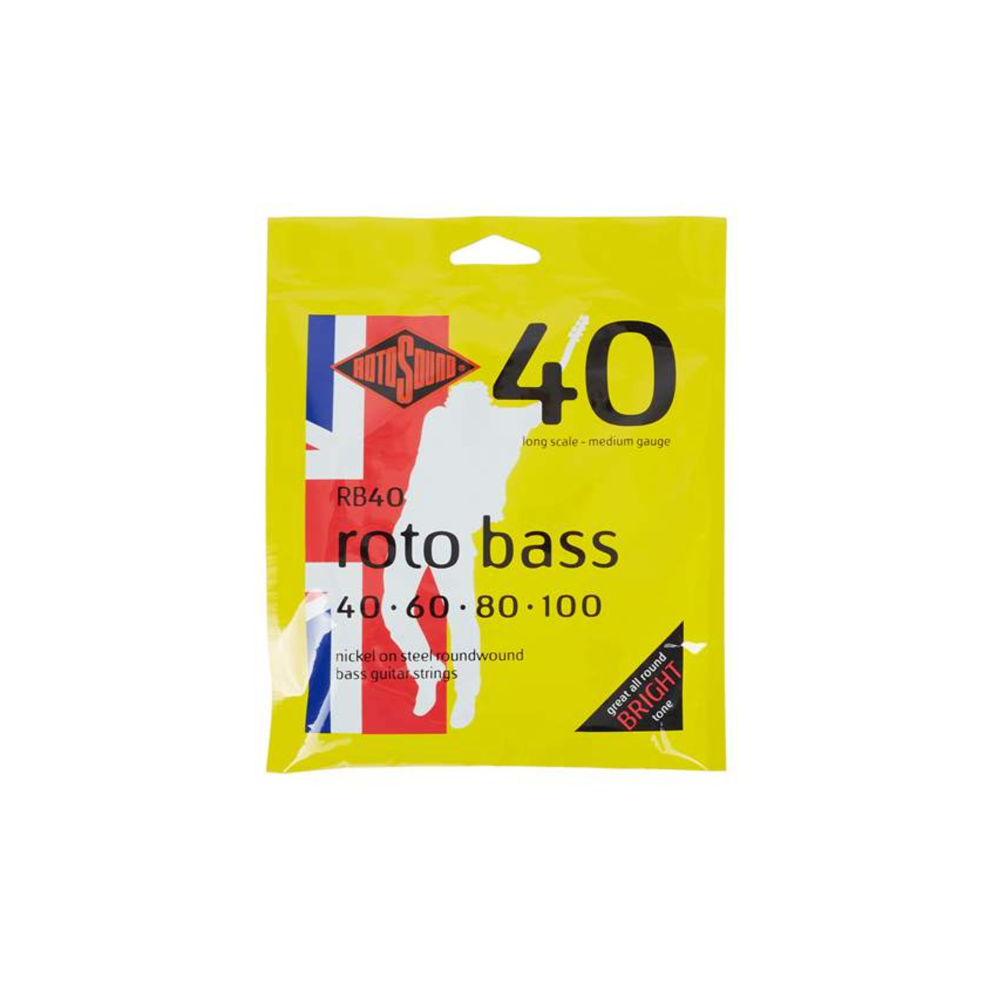 Rotosound Roto Bass Nickel Medium Bass Guitar Strings