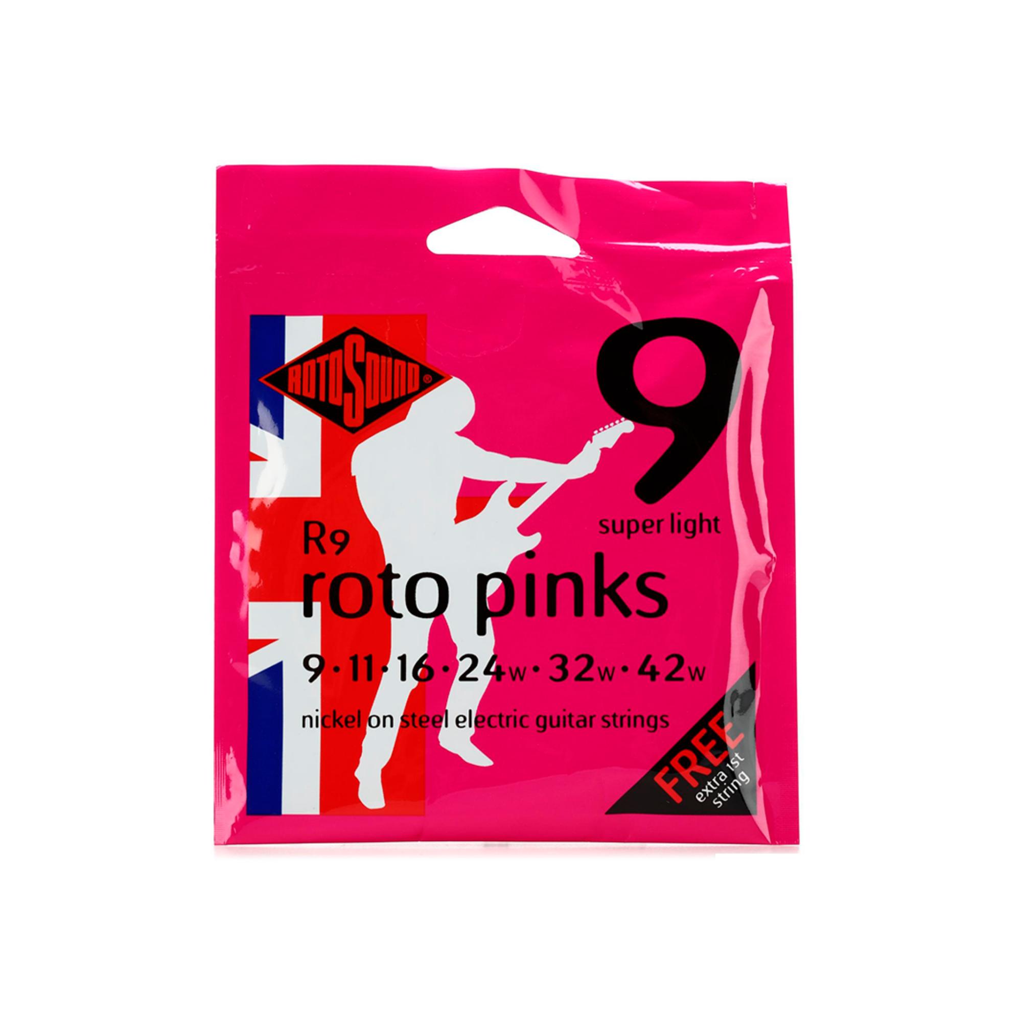 Rotosound Roto Pinks Electric Guitar Strings
