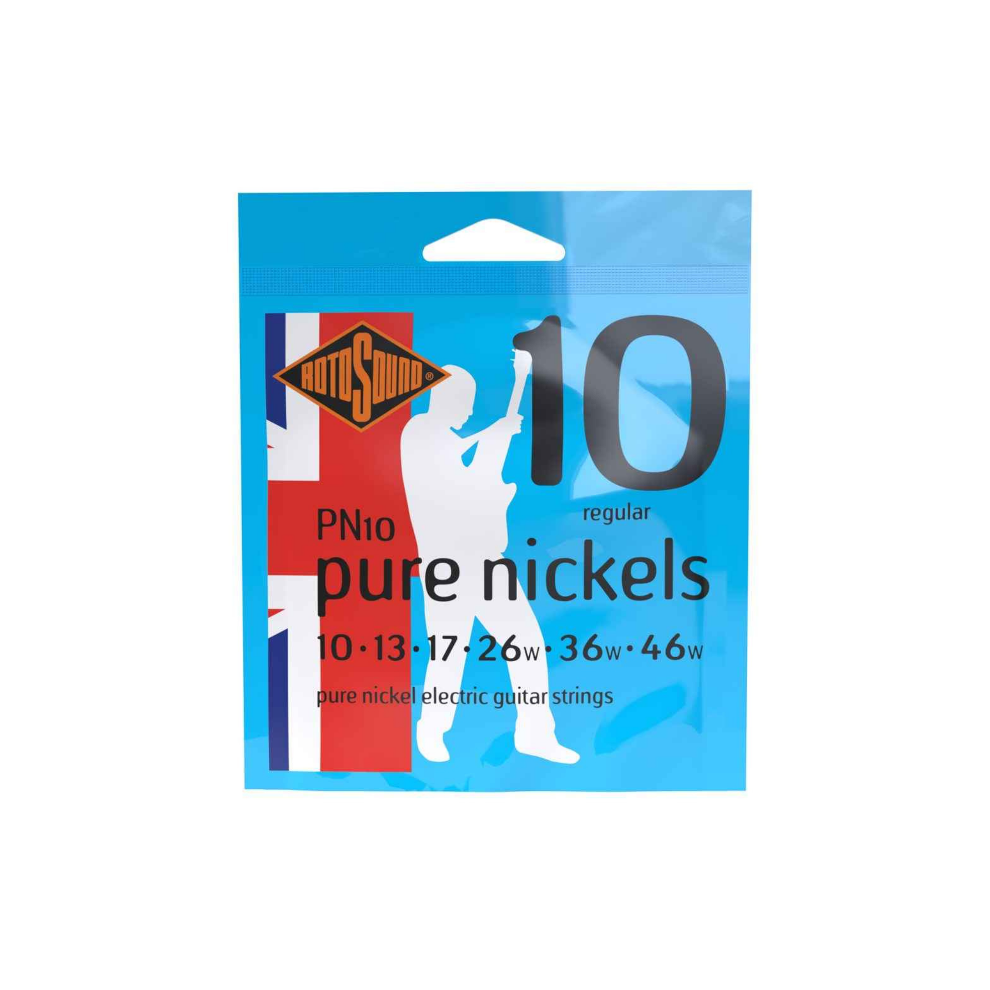 Rotosound Pure Nickels Regular Electric Guitar Strings