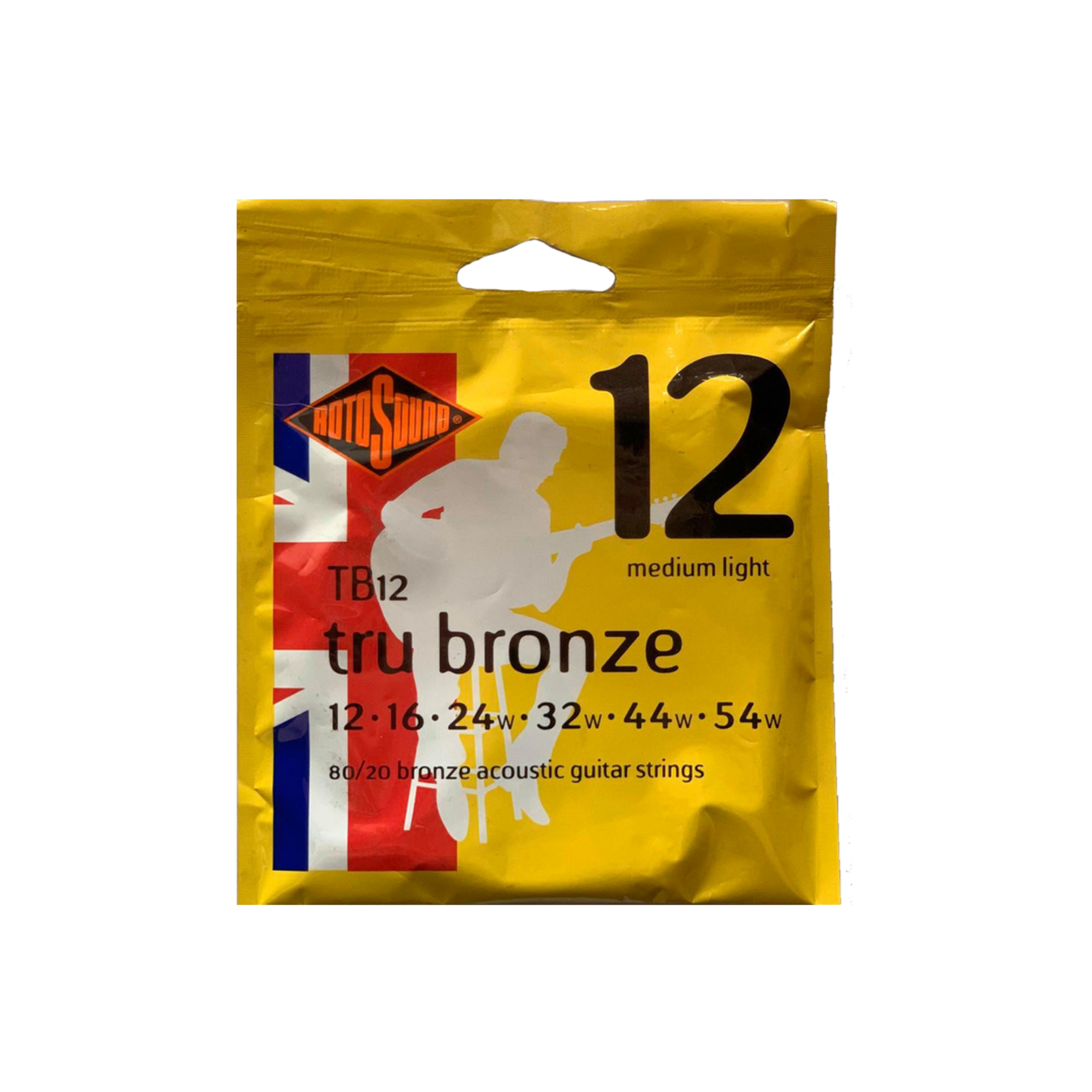 Rotosound Tru Bronze Acoustic Medium Light Guitar Strings