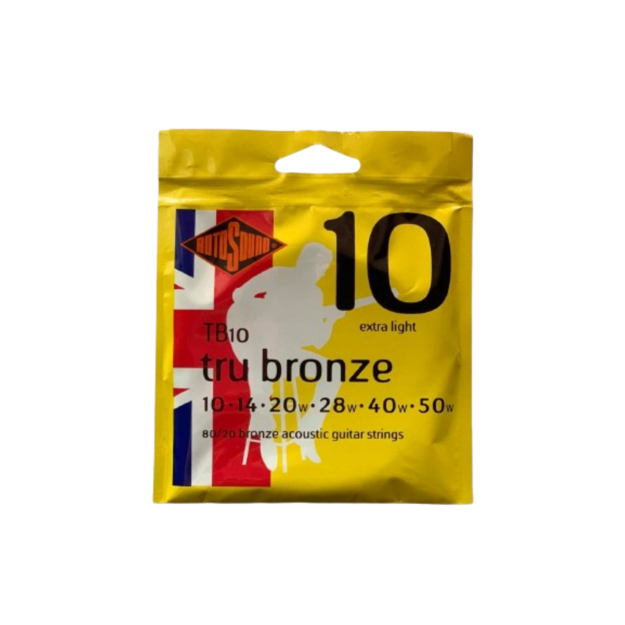 Rotosound Tru Bronze Acoustic Extra Light Guitar Strings