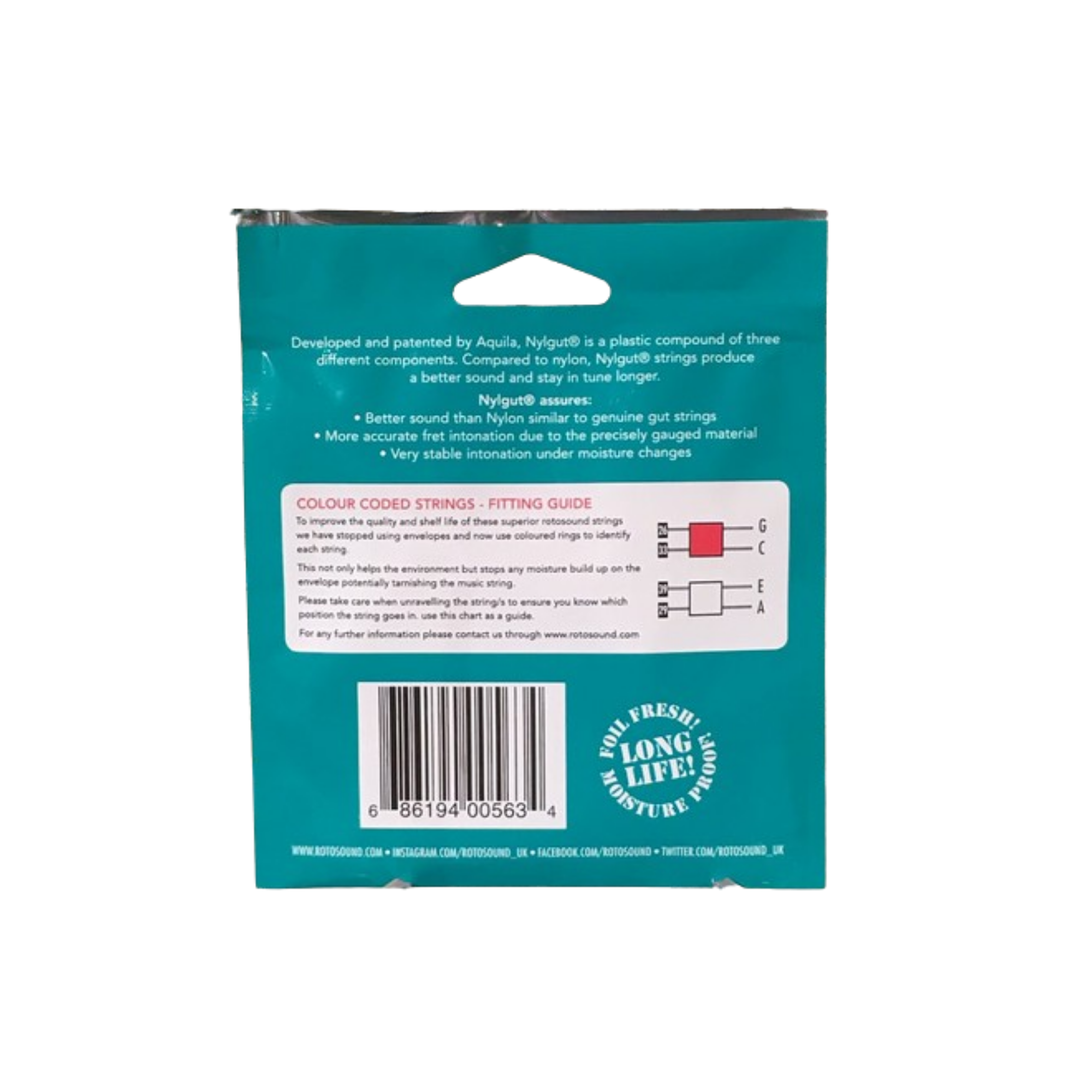 Rotosound Tenor Ukulele Strings