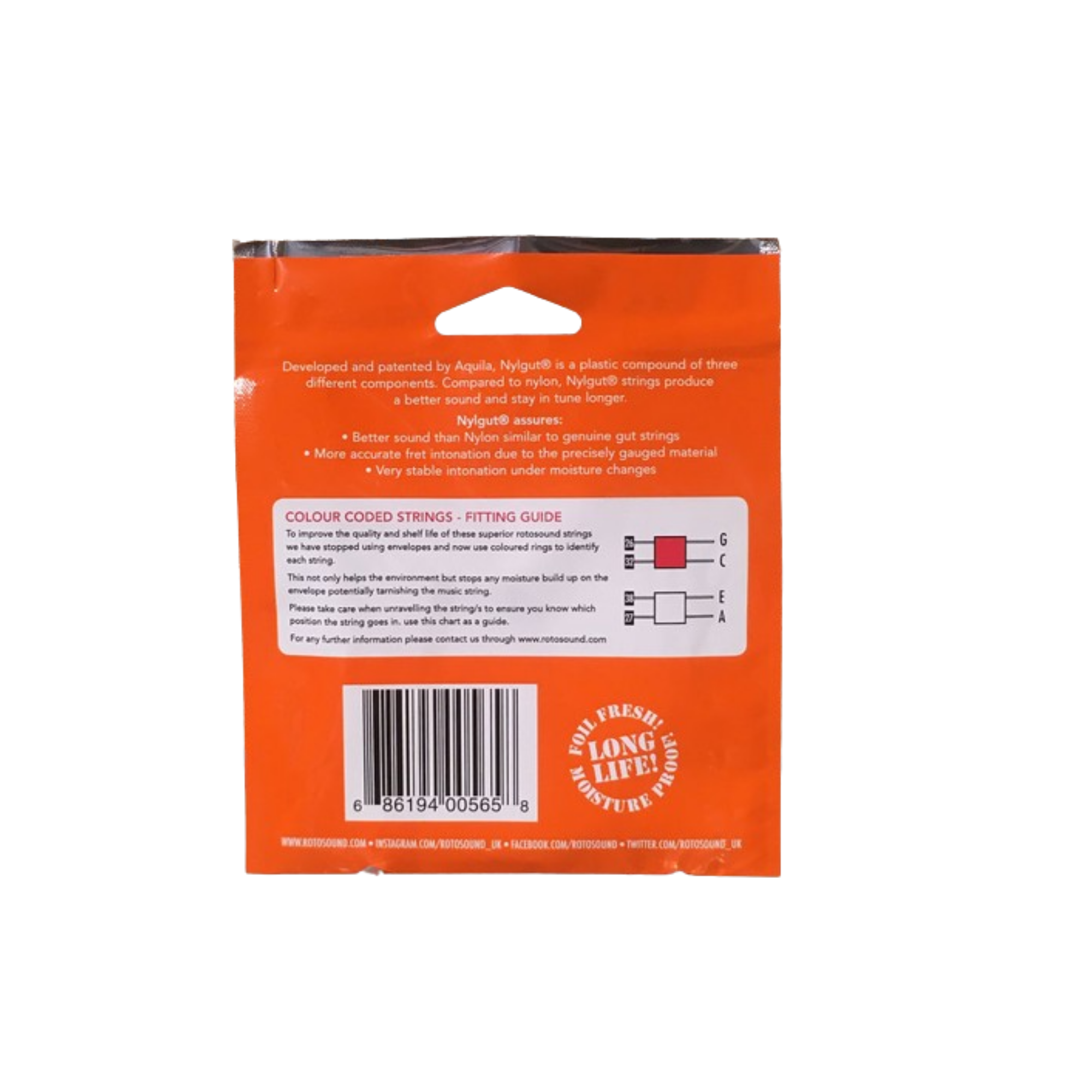 Rotosound Concert Ukulele Strings