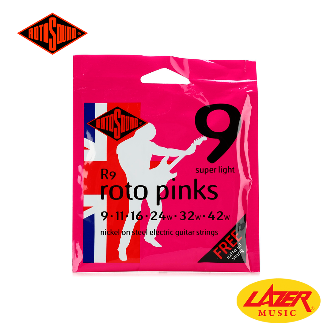 Rotosound Roto Pinks Electric Guitar Strings