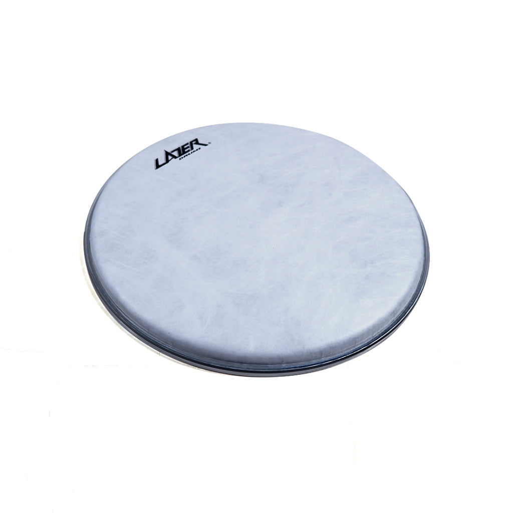 Lazer Music 12" Single Ply 0.19mm White Fiber Drumhead