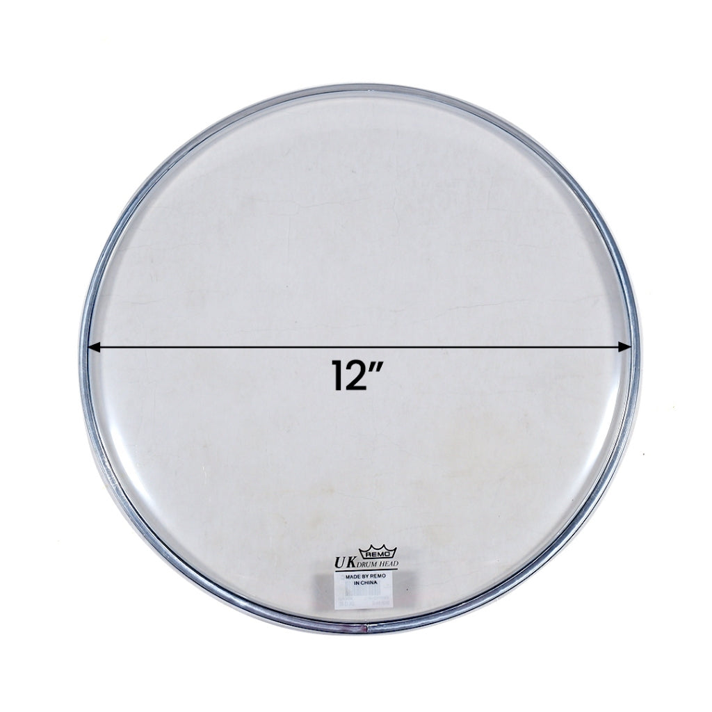 BASIX 12" Single Ply 0.2mm Clear Remo Drumhead