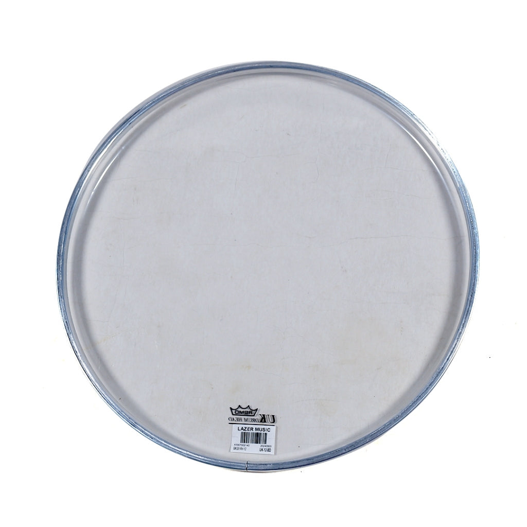 BASIX 12" Single Ply 0.2mm Clear Remo Drumhead