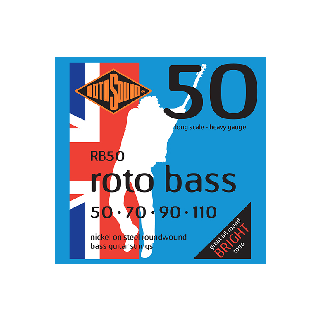 Rotosound Roto Bass Nickel Heavy Bass Guitar Strings