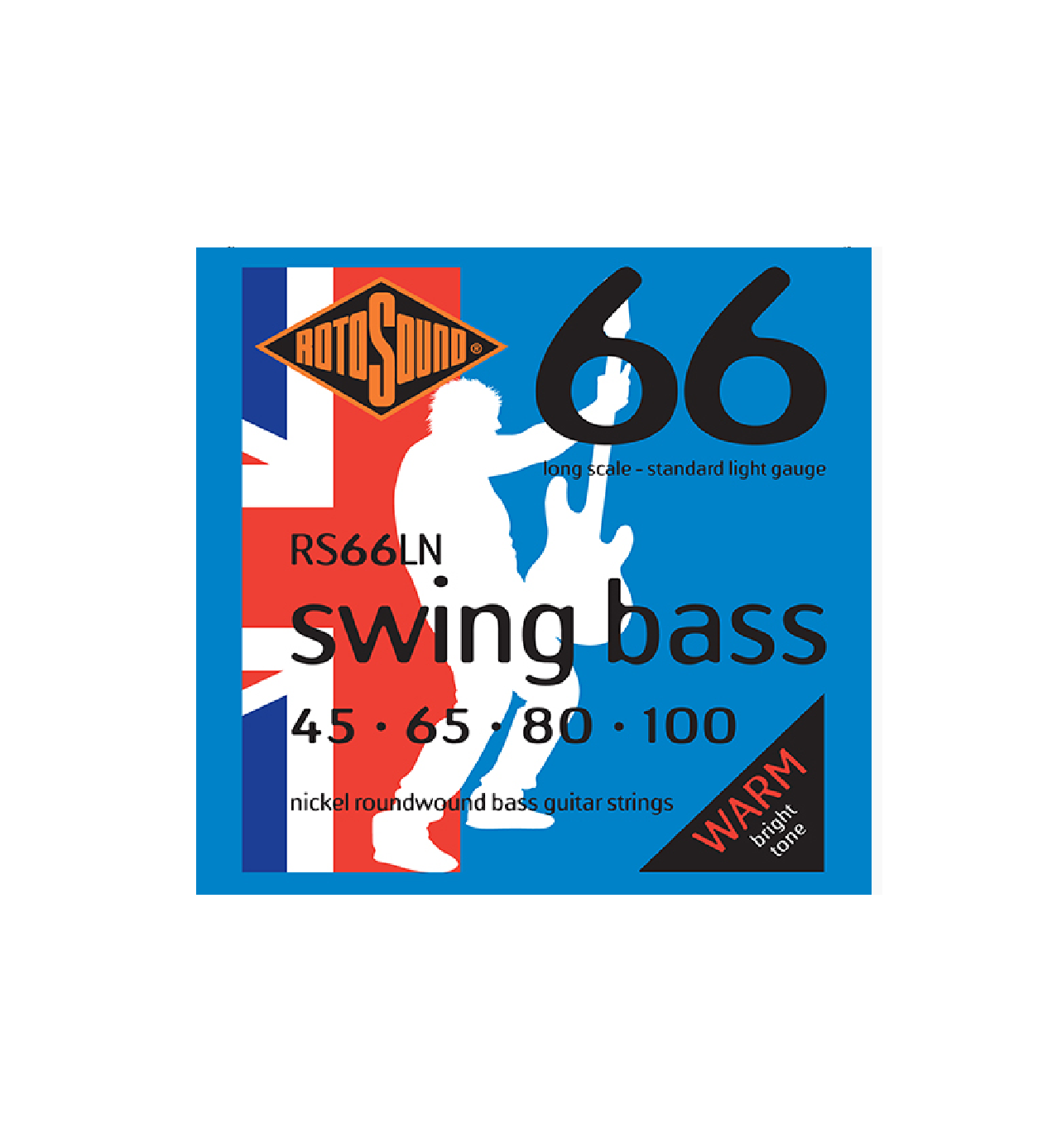 Rotosound Swing Bass 66 Standard Light Bass Guitar Strings