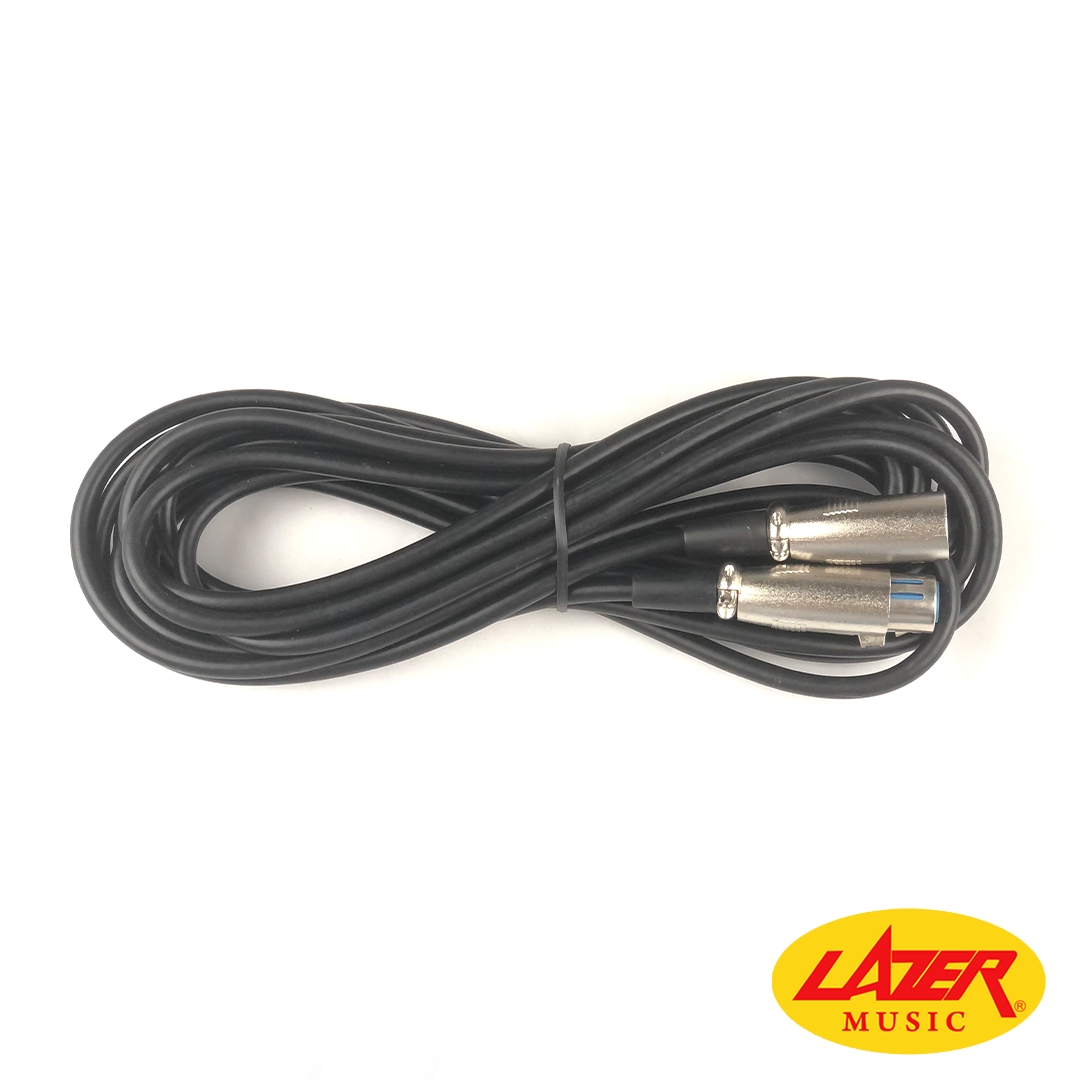 Lazer LM-12 XLR to XLR Microphone Cable