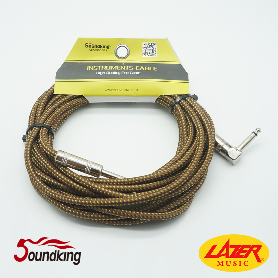 Soundking BC302 TS to Angle TS Instrument Cable
