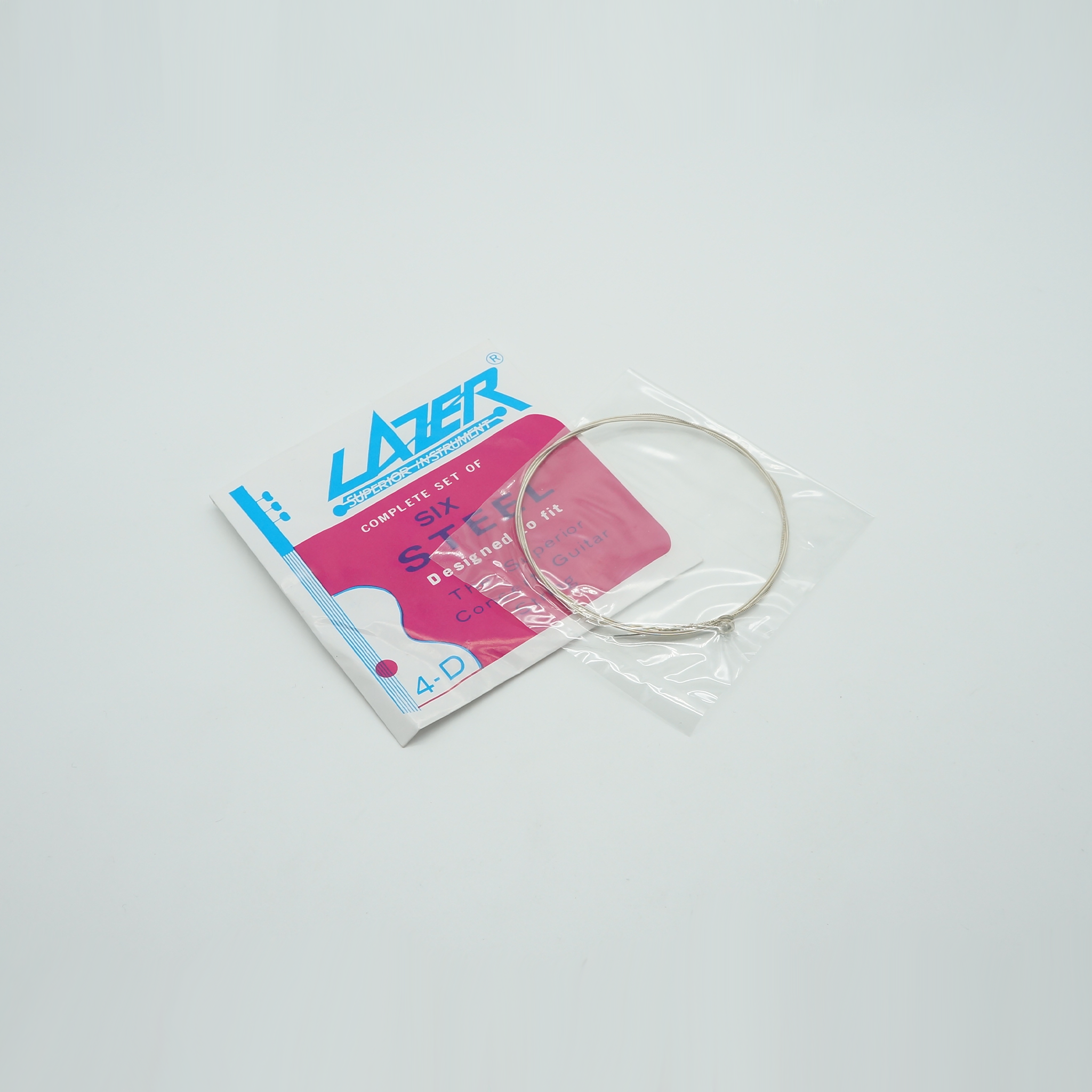 Lazer LG-646 Gauge 11 Acoustic Guitar Single Steel Strings (per piece)