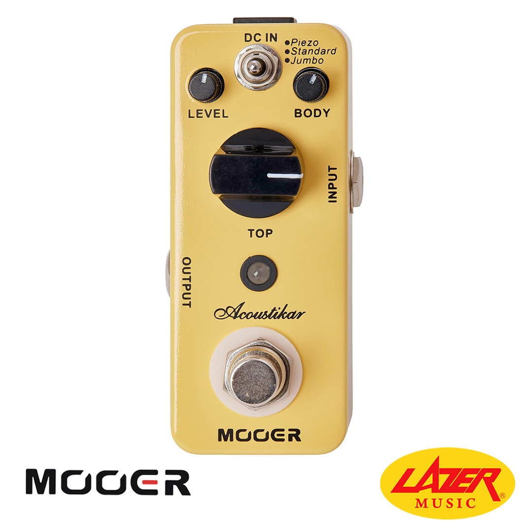 Mooer Acoustikar Acoustic Guitar Simulator Effects Pedal