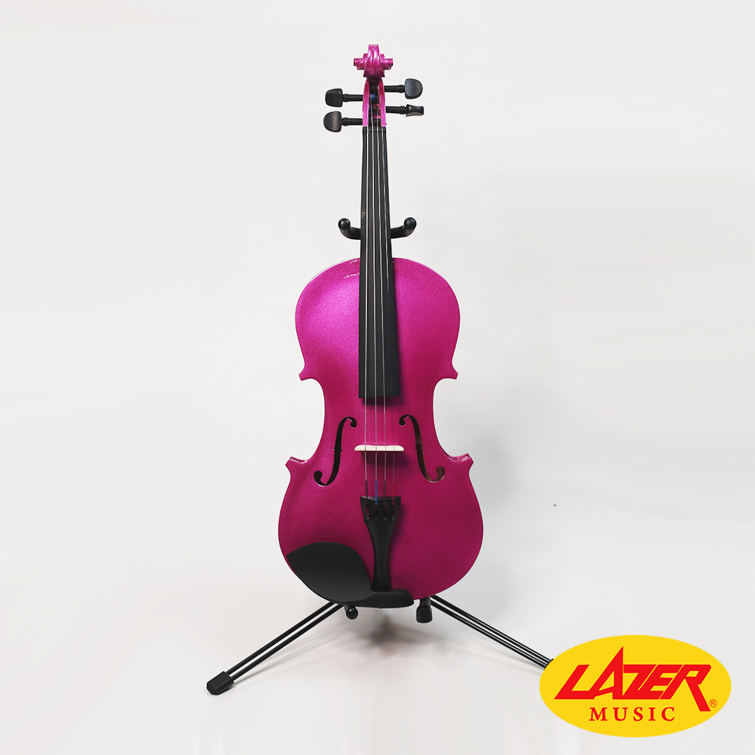 Lazer 3115FL Violin with Colored Design