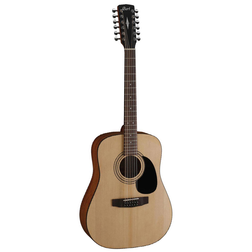 Cort AD810-12E-OP Dreadnought 12 String Acoustic Guitar With EQ and Bag