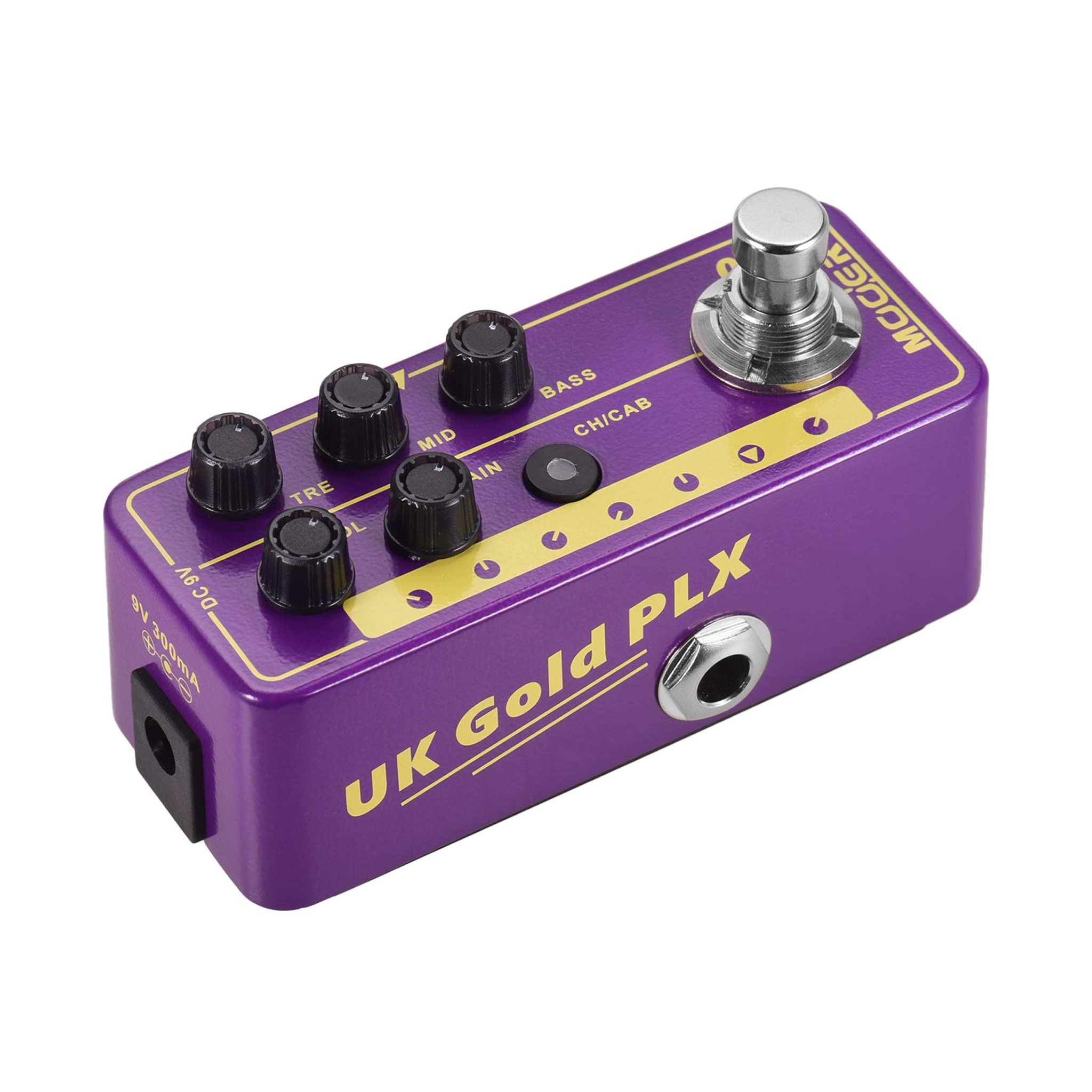 Mooer 019: UK Gold PLX Micro Preamp