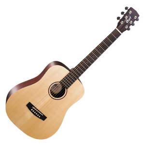 Cort Earth Mini F 3 4 Acoustic Guitar With Fishman Sonitone Pickup and