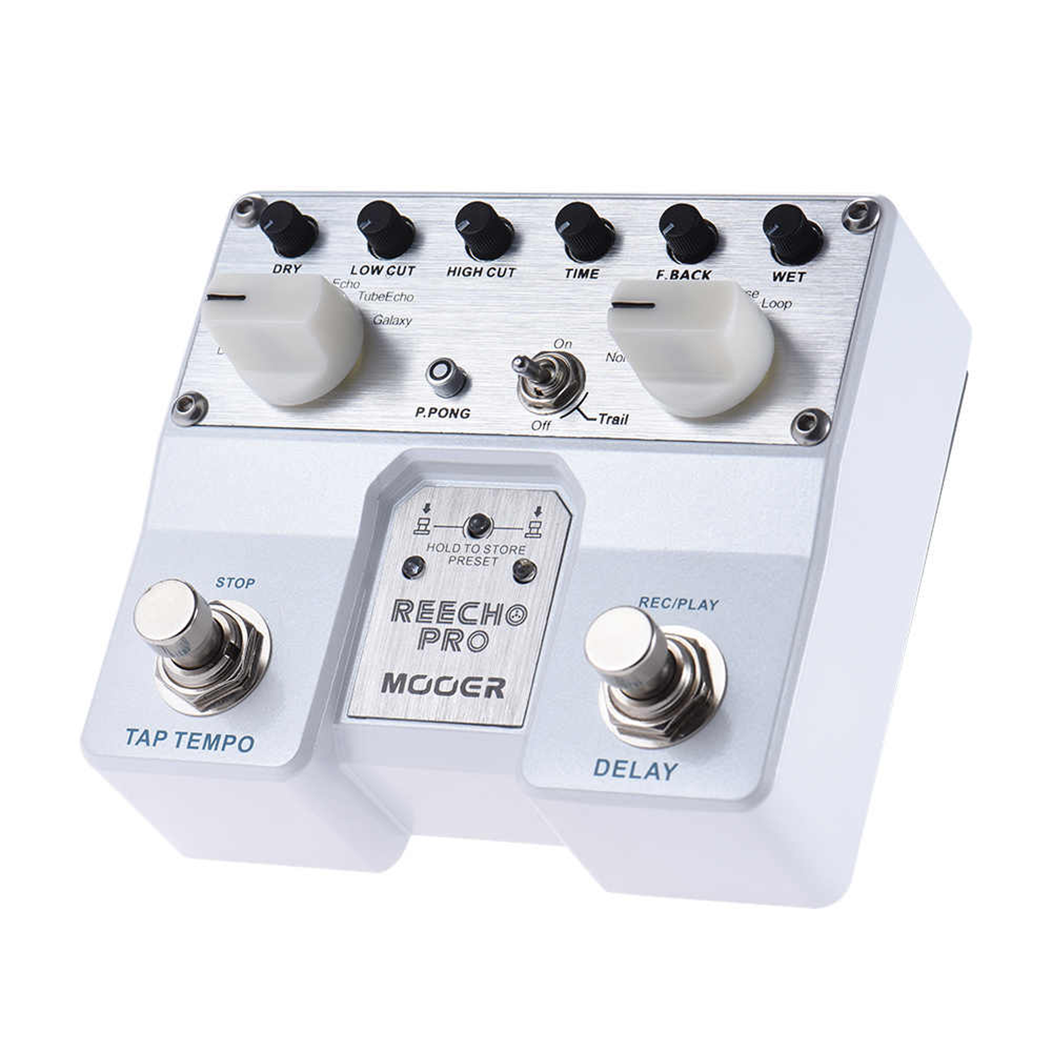 Mooer Reecho Pro Digital Delay With Tap Tempo Effects Pedal