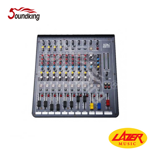 Soundking MIX12AU Twelve Input Channels with 9 EQ Bands and 100 Effects Program