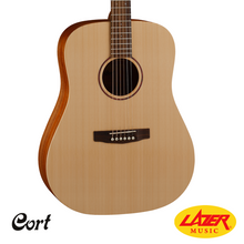 Load image into Gallery viewer, Cort EARTH-GRAND-OP Earth Series Dreadnought Solid Top Acoustic Guitar With Bag
