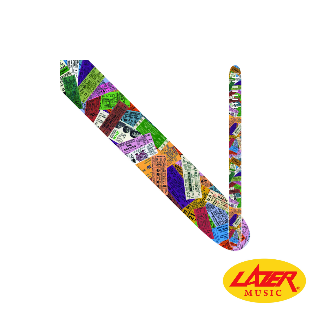 Perri's Leathers The Beatles Themed Guitar Strap