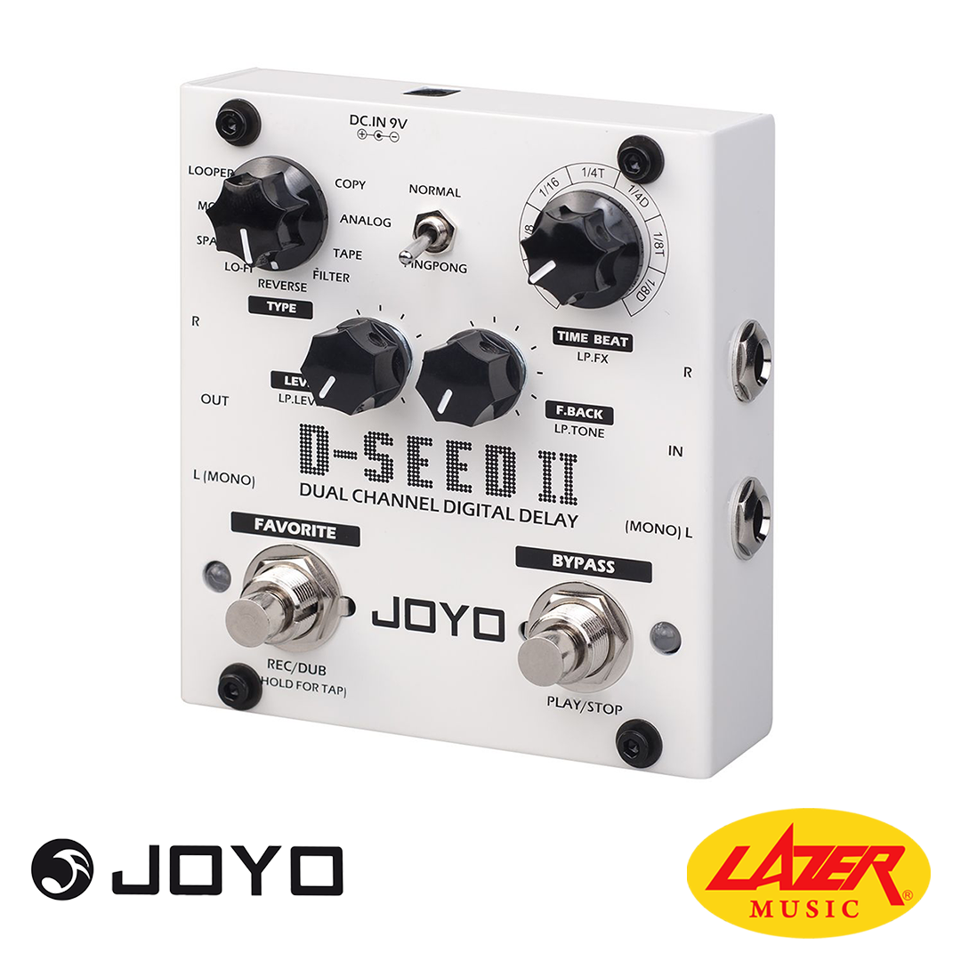 JOYO D-SEED II Delay Machine Effect Pedal