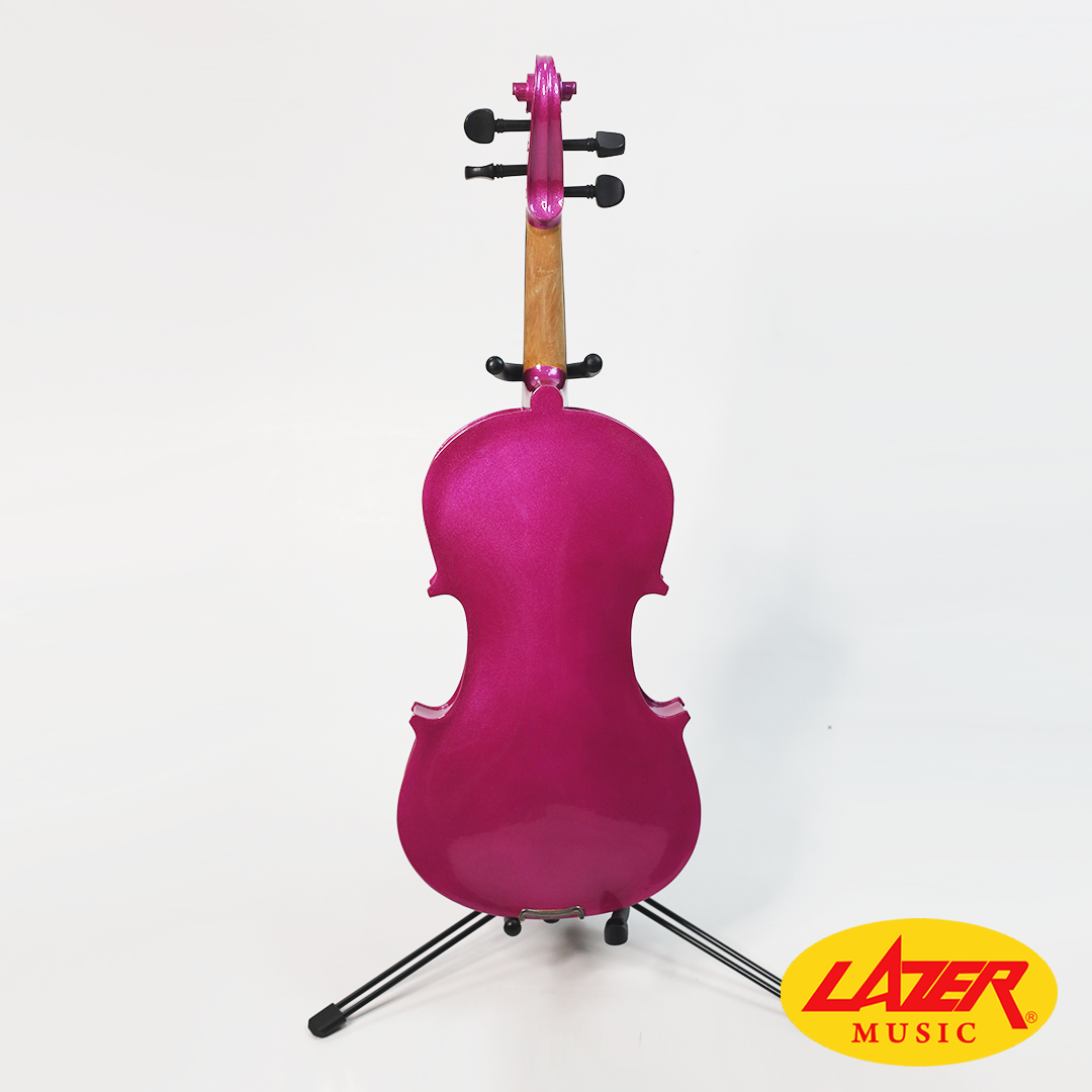 Lazer 3115FL Violin with Colored Design