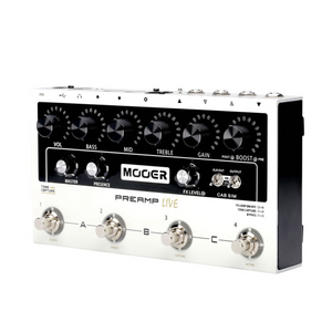 Mooer Preamp Live Digital Preamp Modelling Effects Pedal