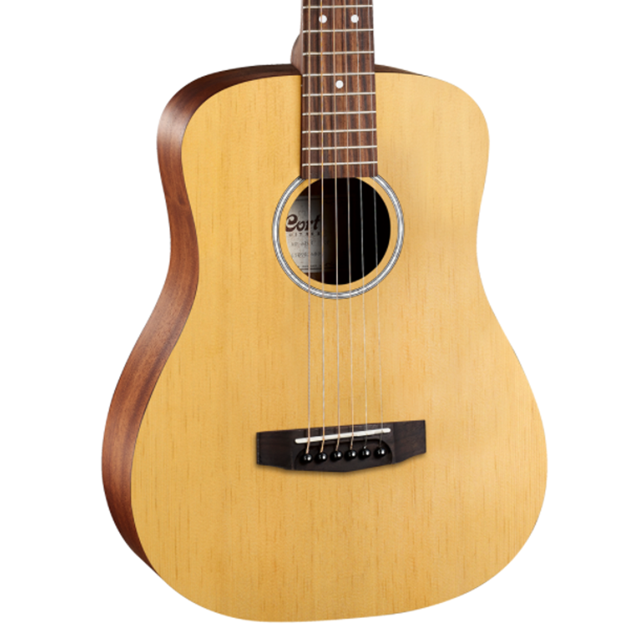 Cort AD MINI OP Dreadnought Acoustic Guitar 3 4 Scale With Bag