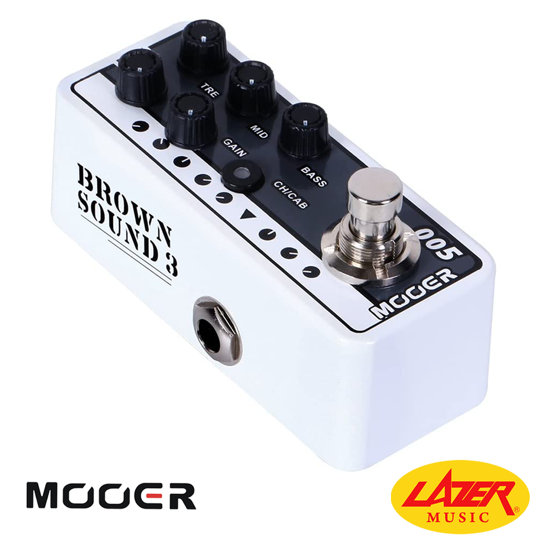 Mooer BROWN SOUND3 005 Micro Preamp Pedal