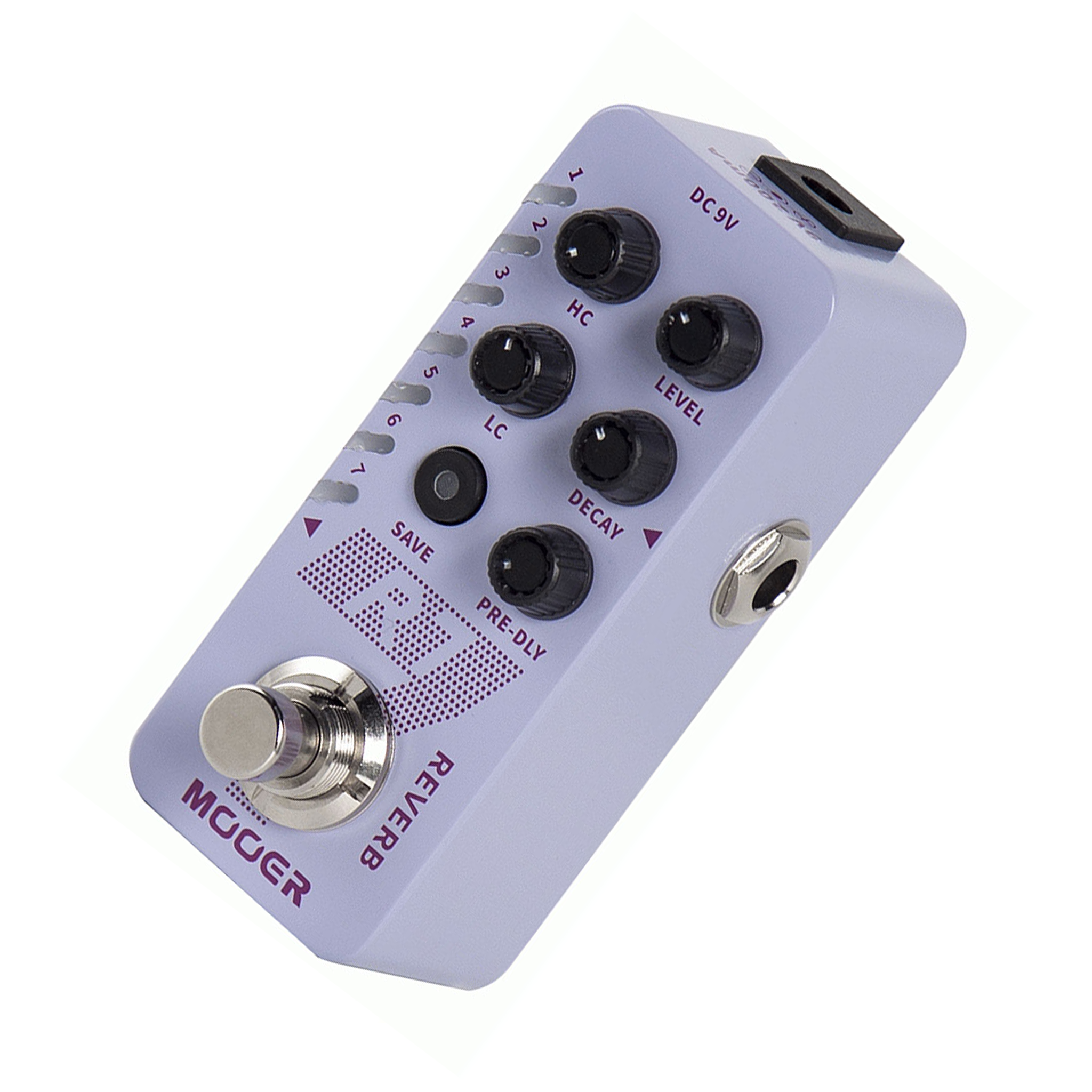 Mooer R7 Digital Reverb Effects Pedal – Lazer Music
