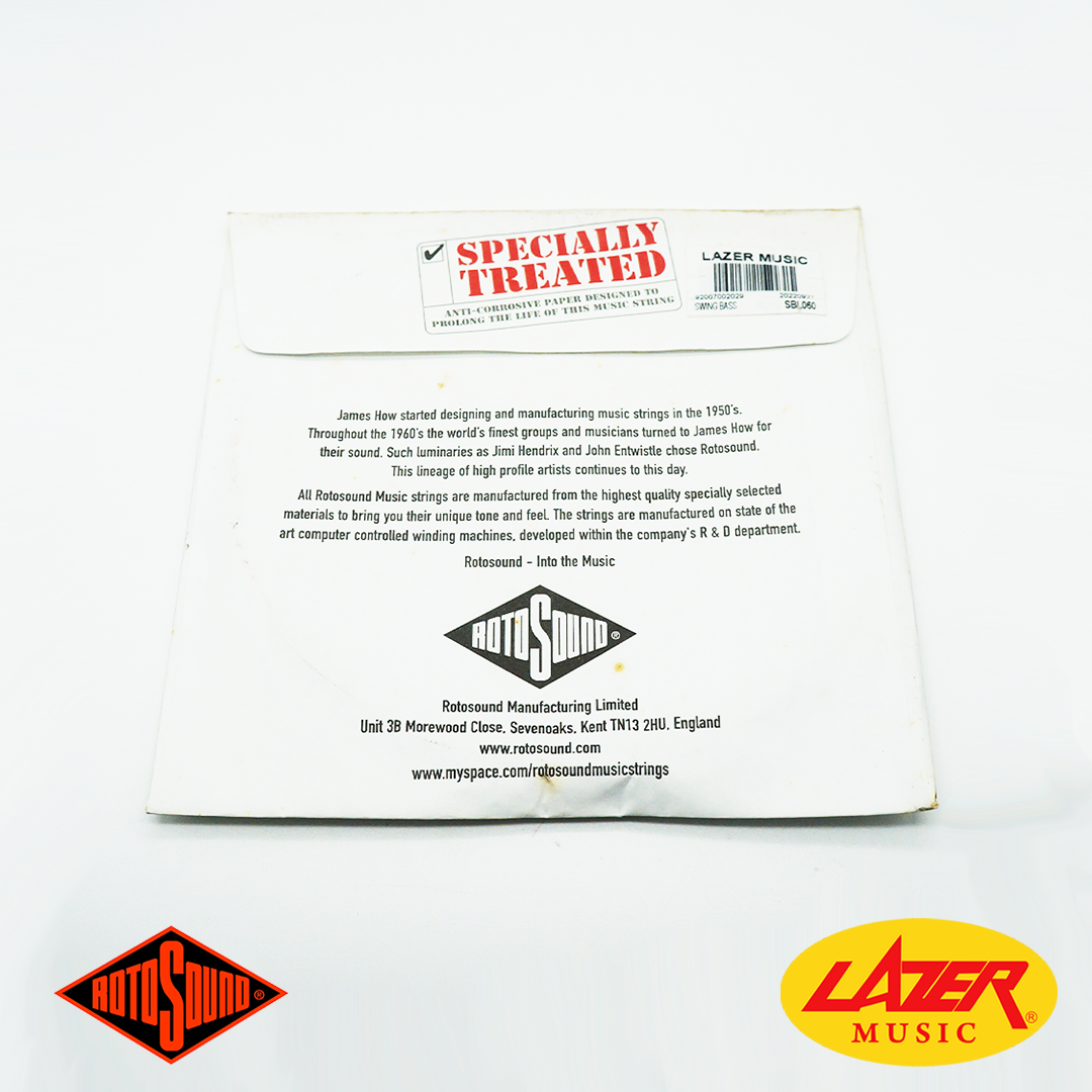 Rotosound SBL065 Single Bass String Gauge 65 Stainless Steel Roundwoun