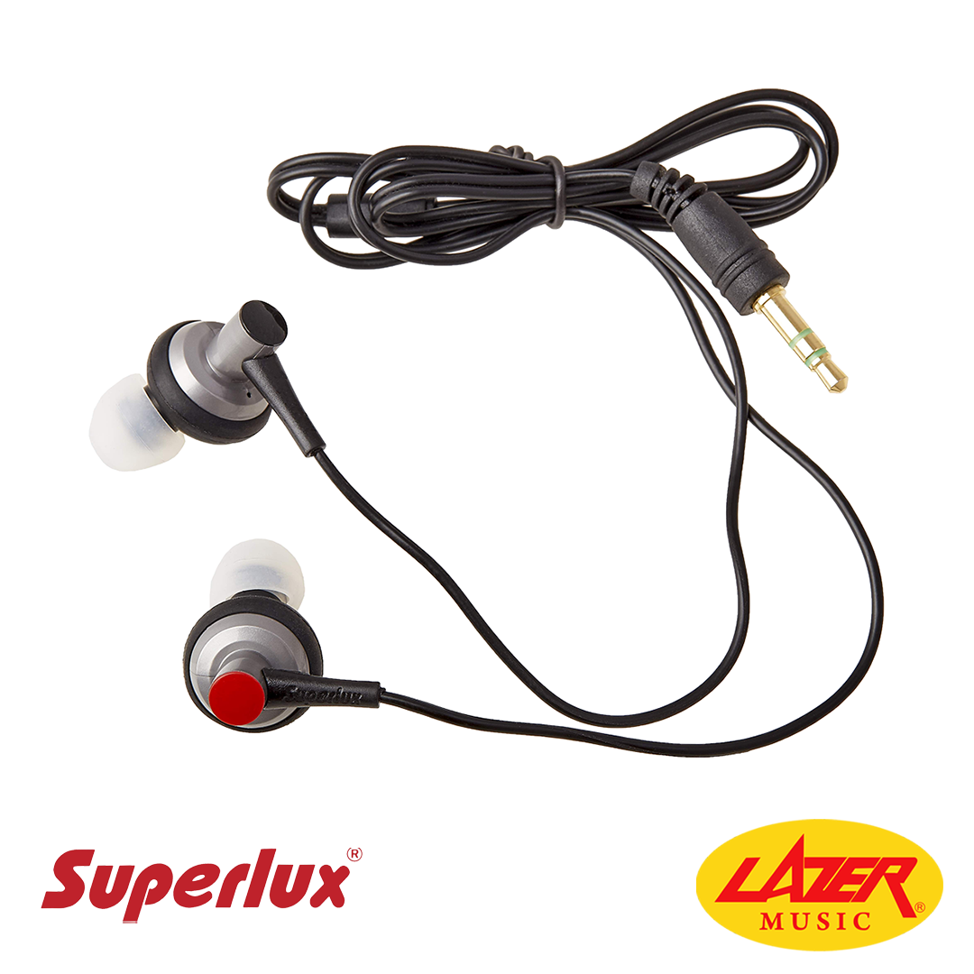 Superlux HD381B In-ear Monitor Clarity Earphones