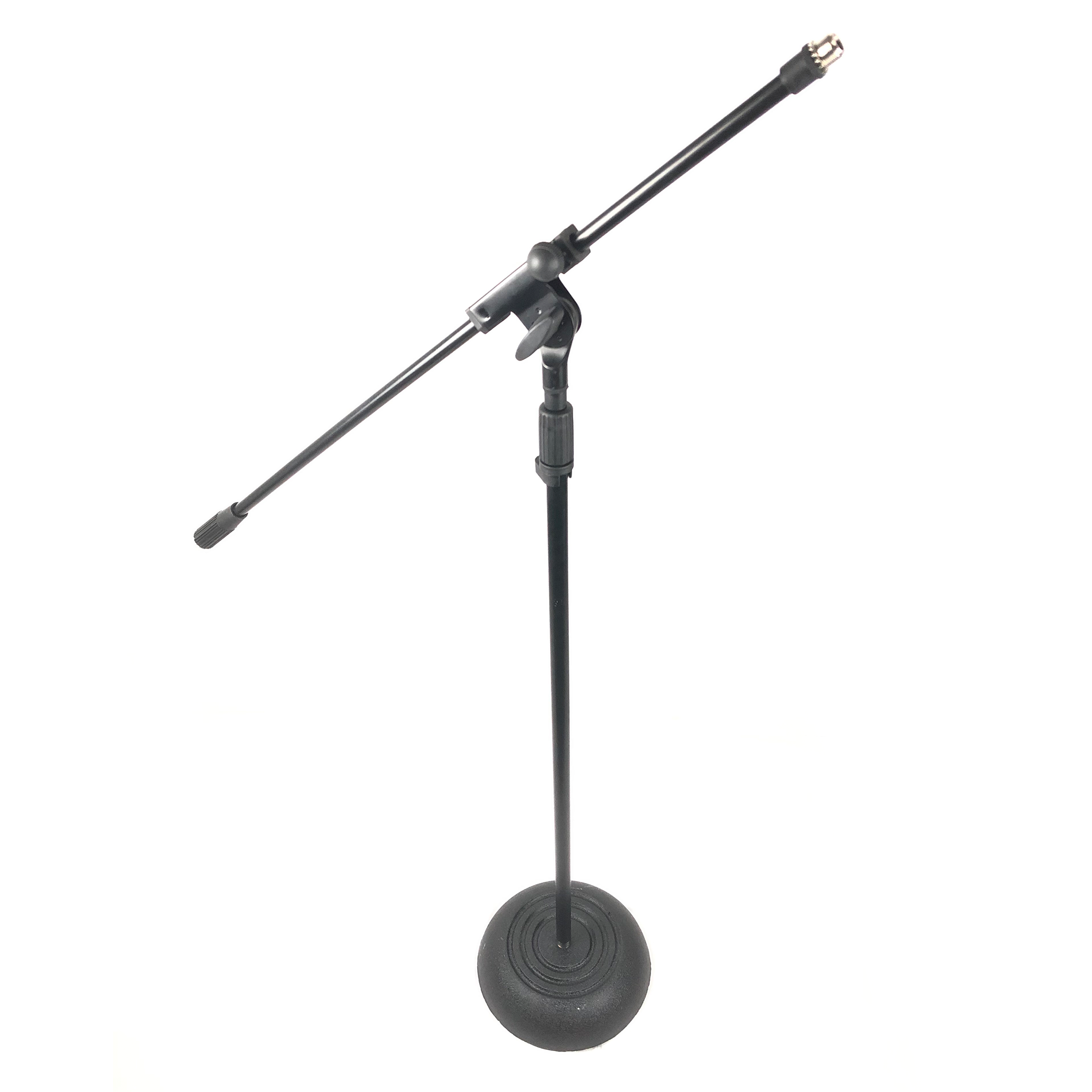 Lazer 7153RB-B Boom Mic Stand With Round Base