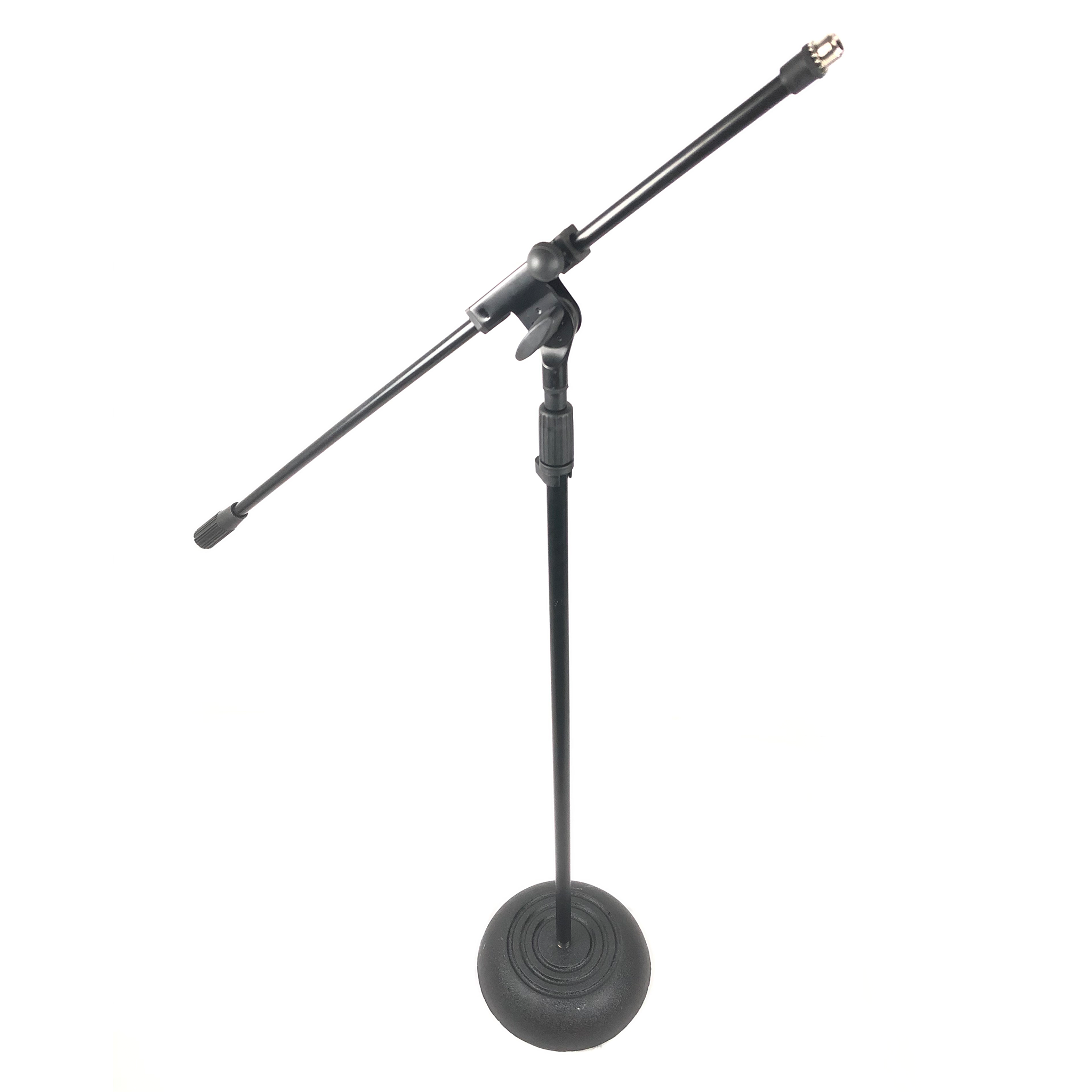 Lazer 7153RB-B Boom Mic Stand With Round Base - Main Image