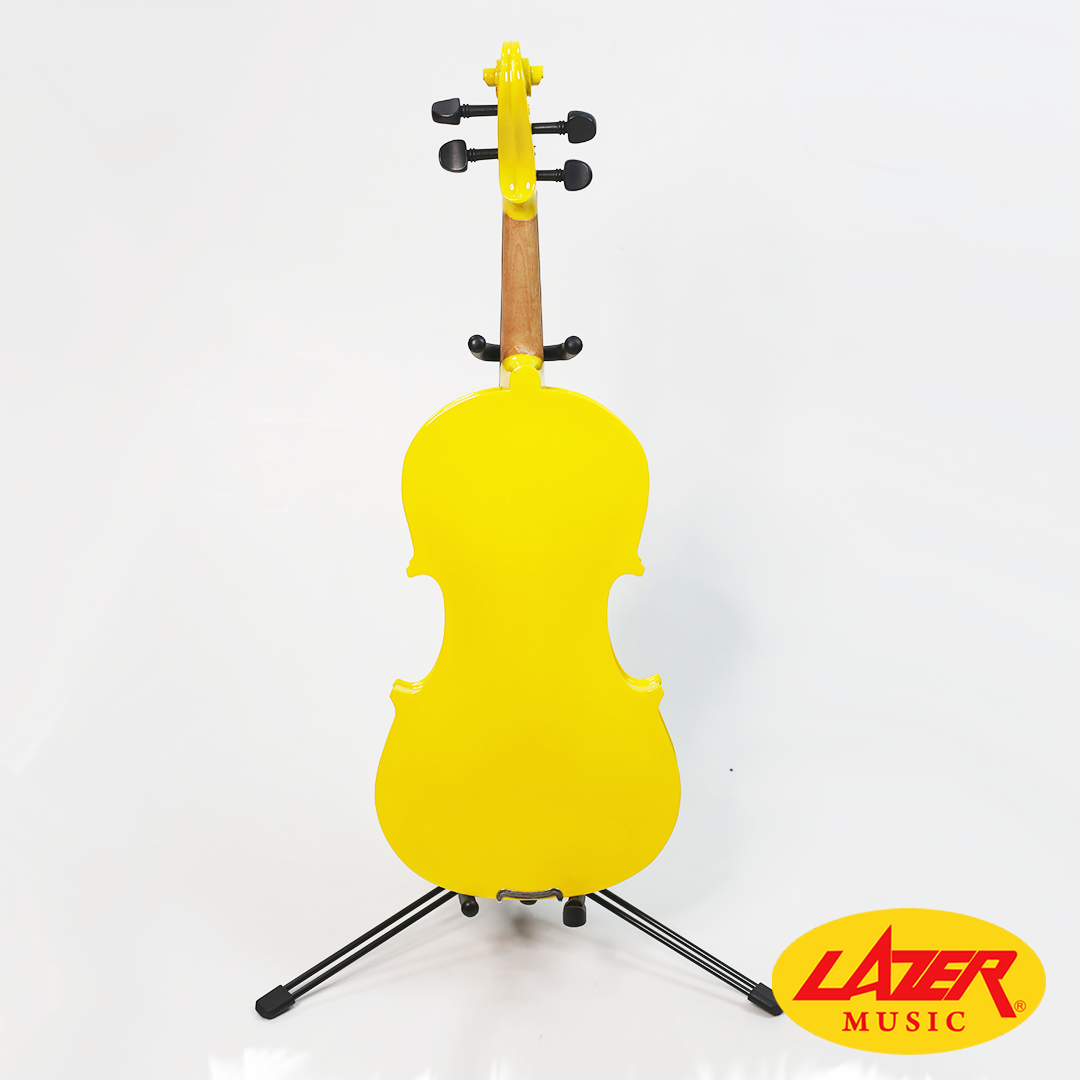 Lazer 3115FL Violin with Colored Design