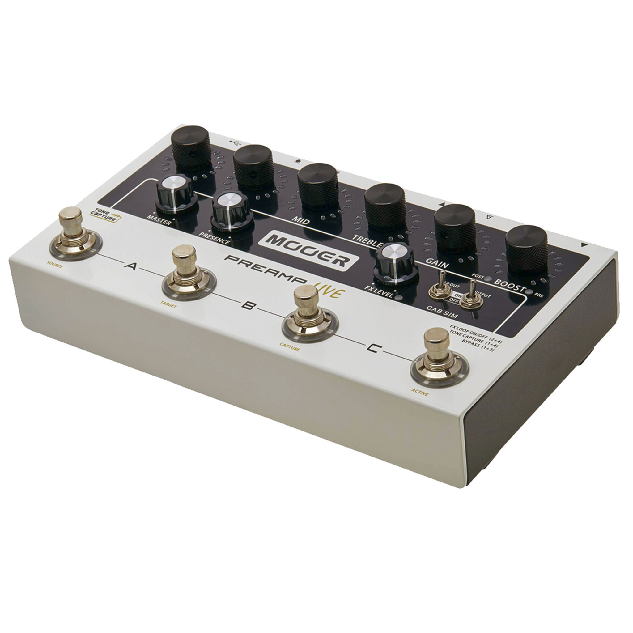 Mooer Preamp Live Digital Preamp Modelling Effects Pedal