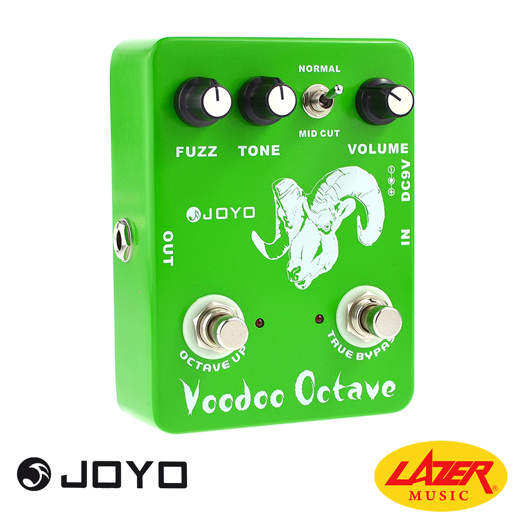 JOYO JF-12 Ultimate Fuzz and Octave Guitar Effect Pedal