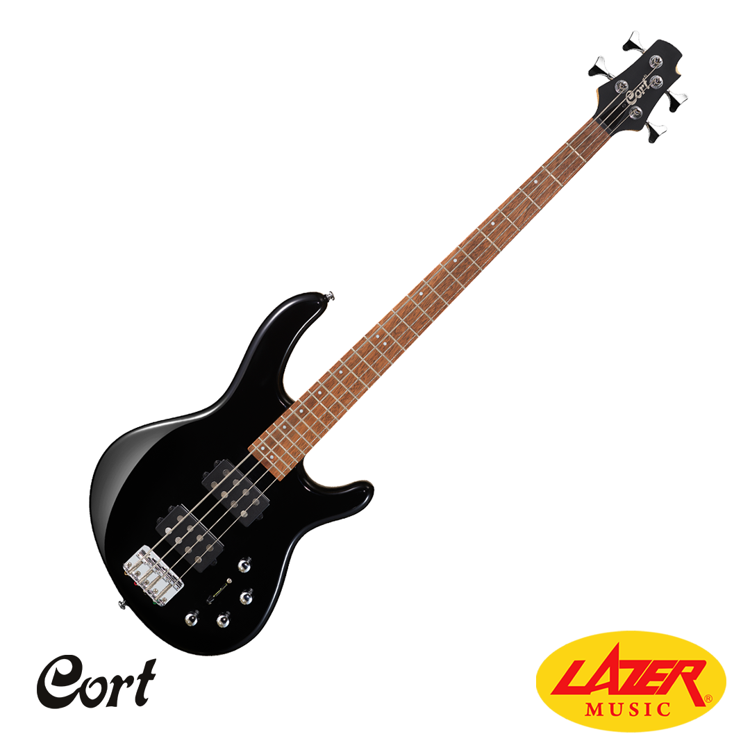 Cort Action HH4 Bass Guitar (Black)