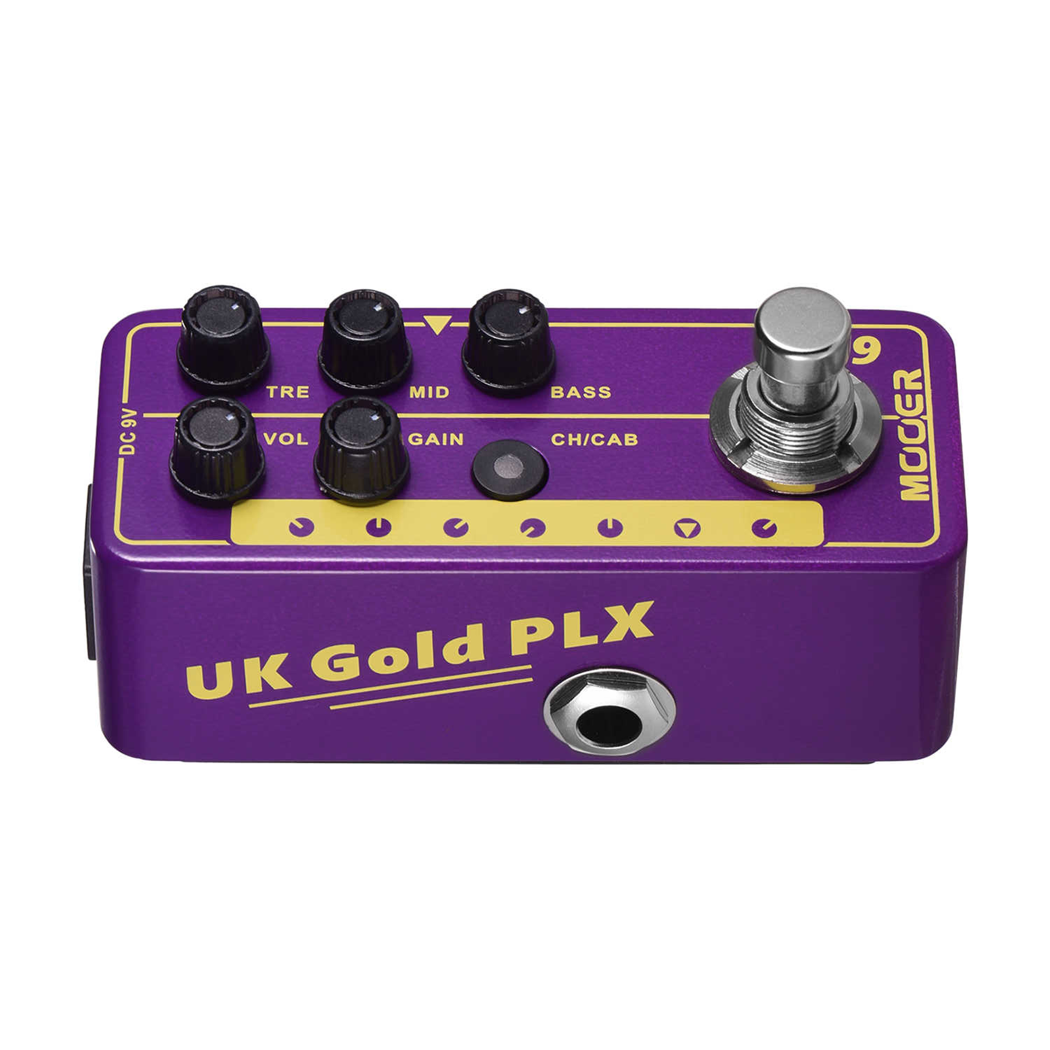 Mooer 019: UK Gold PLX Micro Preamp